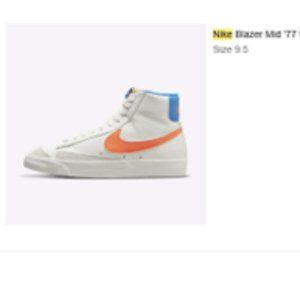 Never Worn Nike Blazer Mid 77 (Women's size 9.5)